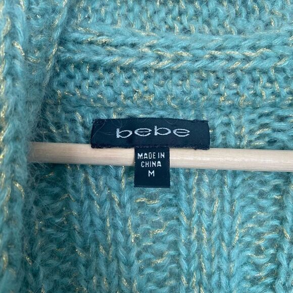 BeBe Open Front Sea Foam Cardigan - Picture 4 of 5